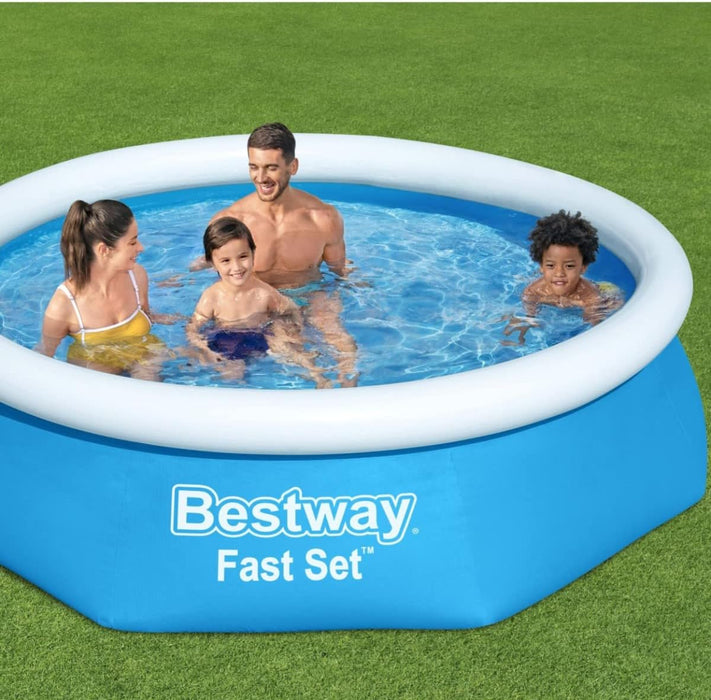 Bestway Aufstellpool Ø 244 x 61 cm, blau, rund