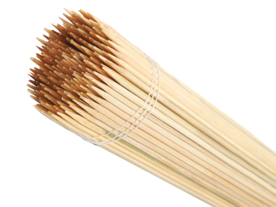 Splitting sticks - bamboo, plant sticks, bamboo skewers, 60 cm, 5 mm, 100 pcs.