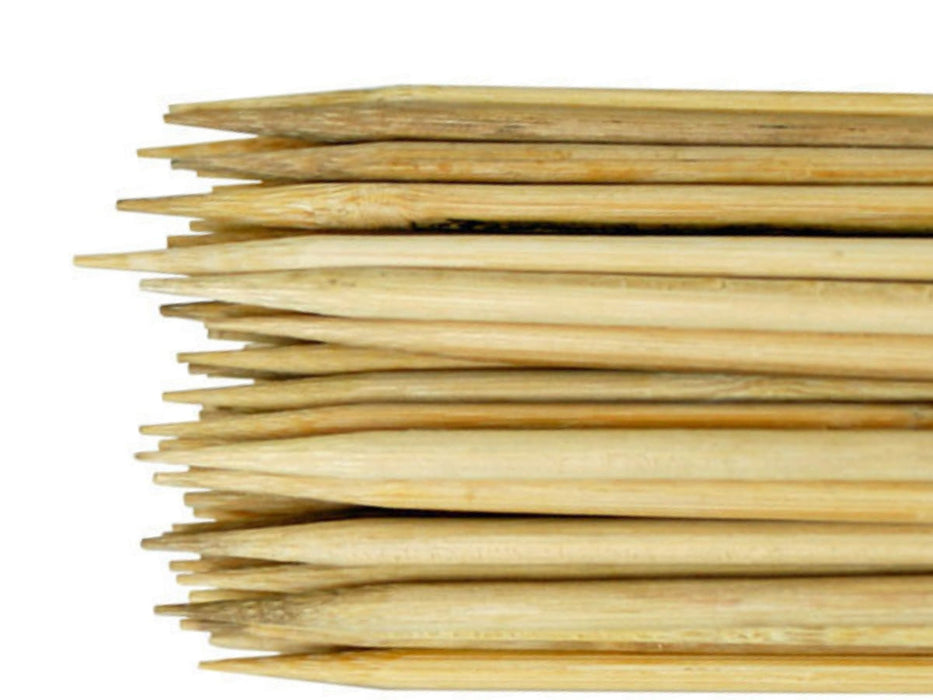 Bâtons à fendre - bambou, bâtonnets de plantes, brochettes de bambou, 40 cm (4/4,5 mm), 100 pcs.