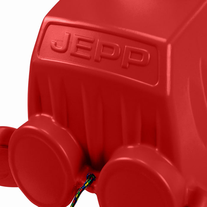 Children's slide with steering, steering sleds Jepp Control, red