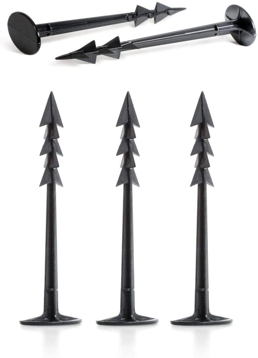 Ground anchor, ground anchor GeoPEG, EXTRA strong 200mm, black, 10-1400 pieces