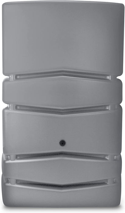 Réservoir d'eau de pluie, réservoir d'eau de pluie Modern Can, baril de pluie, gris 450L