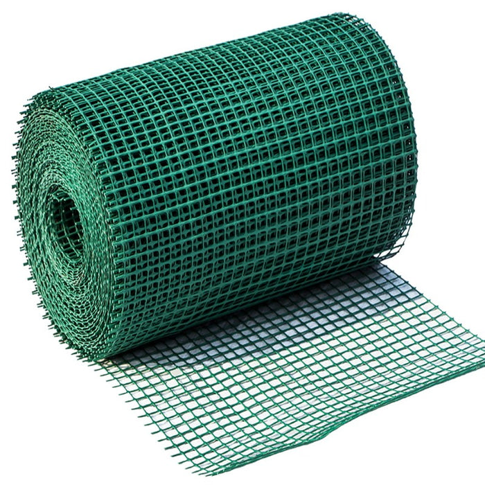 Prime Garden® Kunststoffgitter Gitter Kunststoffzaun Gartennetze Geflügelzaun Zaunnetz -  GRÜN 1,0m x 10m