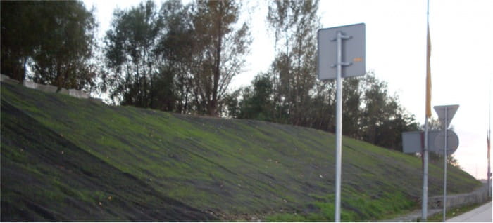 Écurie de renfort au sol Lawn Guard - 1,2 m x 12 m VERT