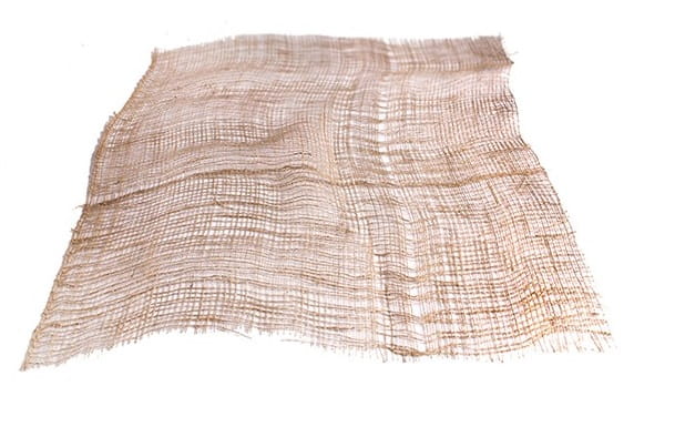 Tissu de jute JUTE, tissu de jute, serviettes de jute 80x80 cm