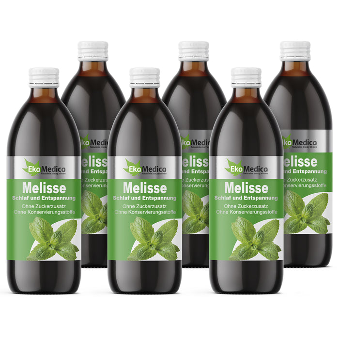 Melisse juice, medicinal plant juice, Ekamedica, Vital Juice 500 - 3000ml