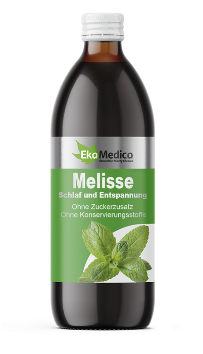 Melisse juice, medicinal plant juice, Ekamedica, Vital Juice 500 - 3000ml