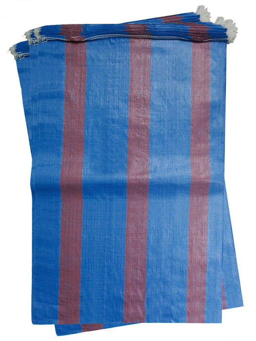 Tissue sack, grain sack, heavy duty sack, blue 65 x 110 cm