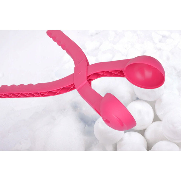 Formeuse de boules de neige, pinces à boules de neige, fabricant de boules de neige, rose
