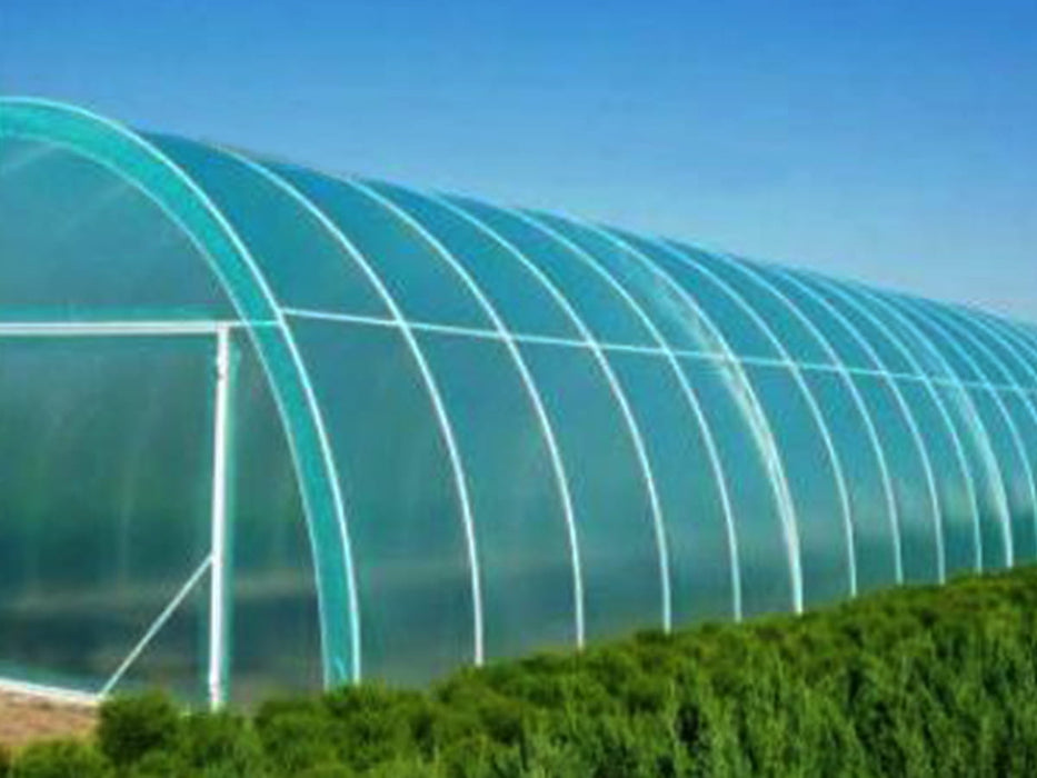 UV2 resistant horticultural film, greenhouse film, greenhouse film 8x1 m