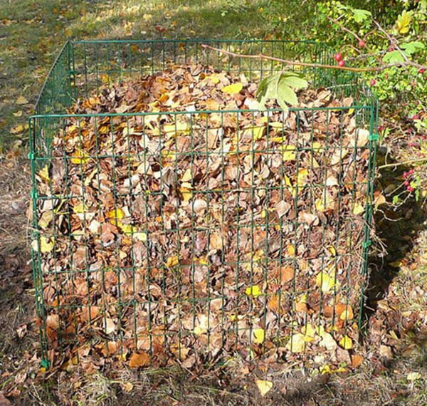 Composteur, composteur de jardin, composteur à fil 660 litres, vert