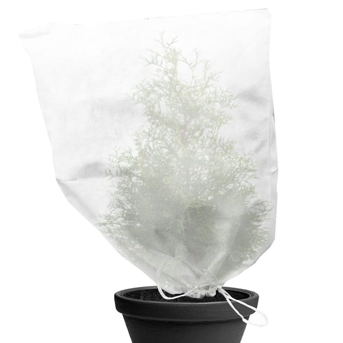 Protection des plantes, capote de protection hivernale, sac de plantes en pot 0,5 x 0,8m 50g/m2
