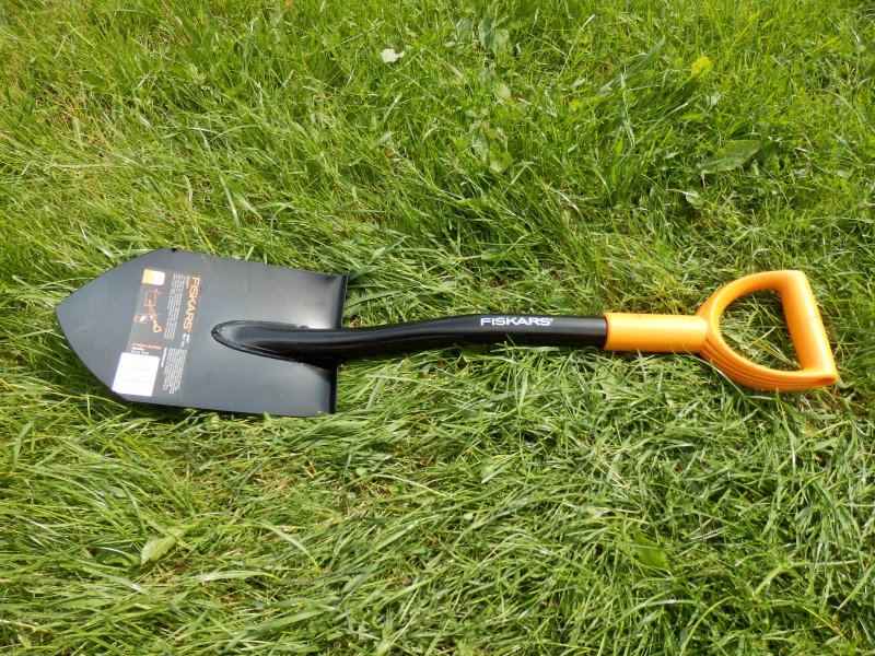 FISKARS Mini spade, spade, multi-purpose shovel 131417