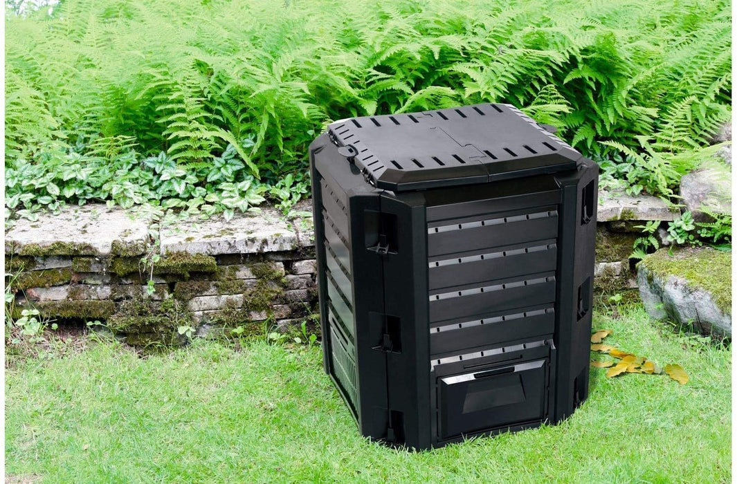 Composter Thermo garden composter 380 liters, black
