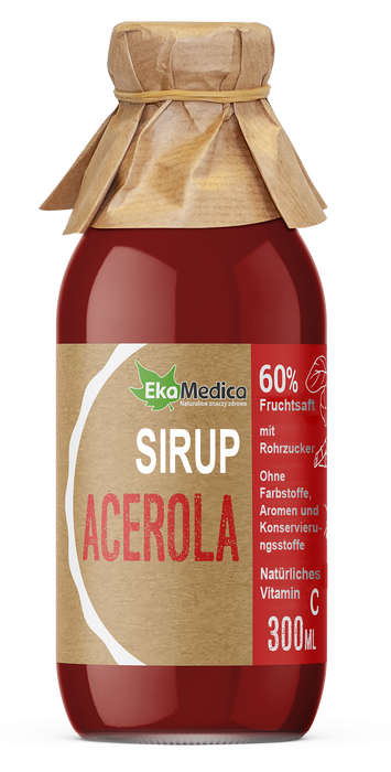Acerola syrup, fruit syrup, dietary supplements, 300 ml